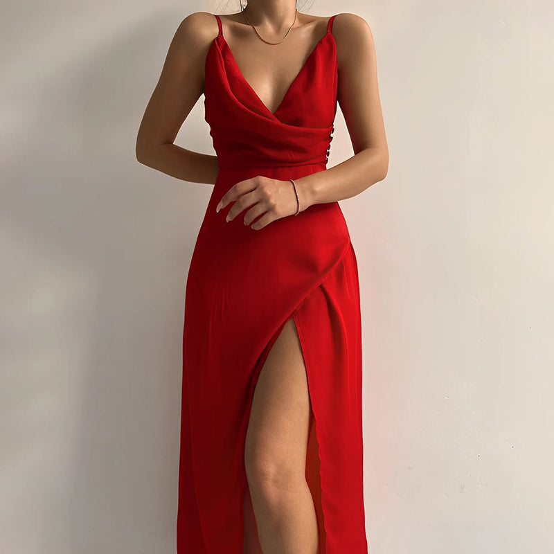 Sophie – Zeitloses Midi-Kleid
