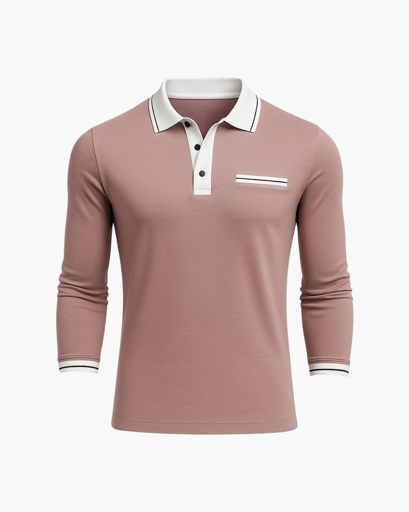 Poloshirt mit modernem Touch