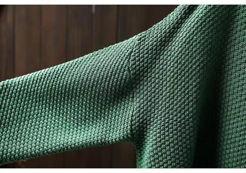 Vladimira - Schildkrötenhals Gestrickt Pullover