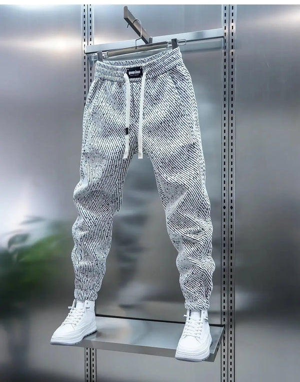 Leon – Lässige Hose mit Muster