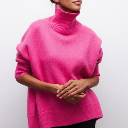 Tilda™ - übergroßer Pullover mit Rollkragen