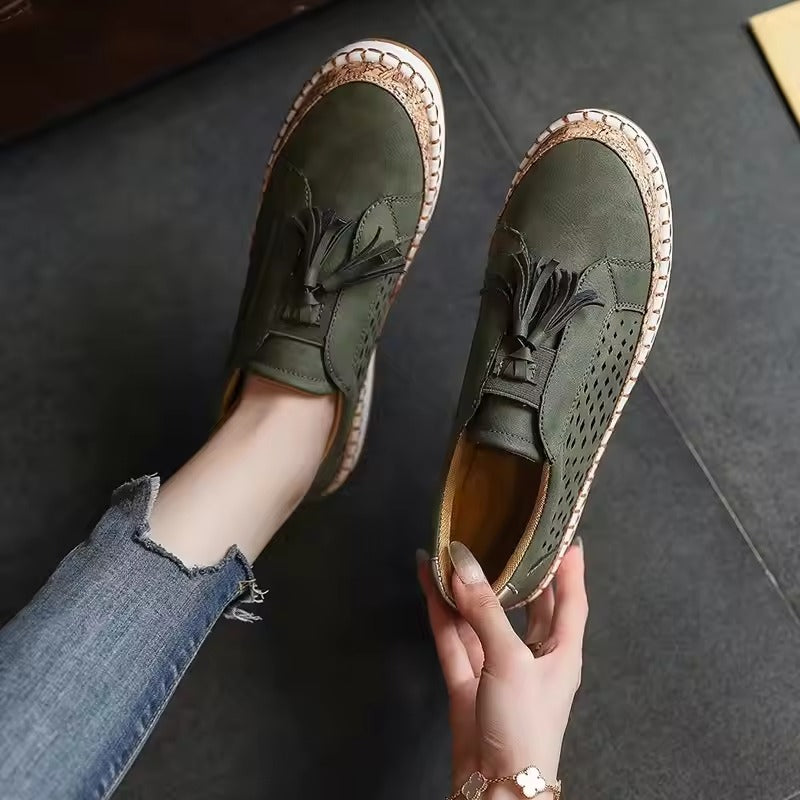 Lola Freizeit-Loafer mit Quasten