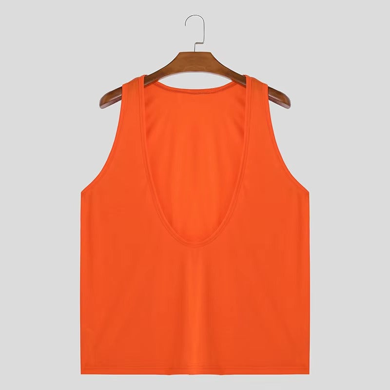 Herren Tanktop mit tiefem V-Ausschnitt