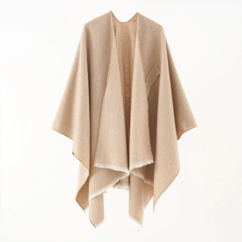 Liane - Kaschmir-Poncho - Eleganz trifft auf gemütlichen Komfort