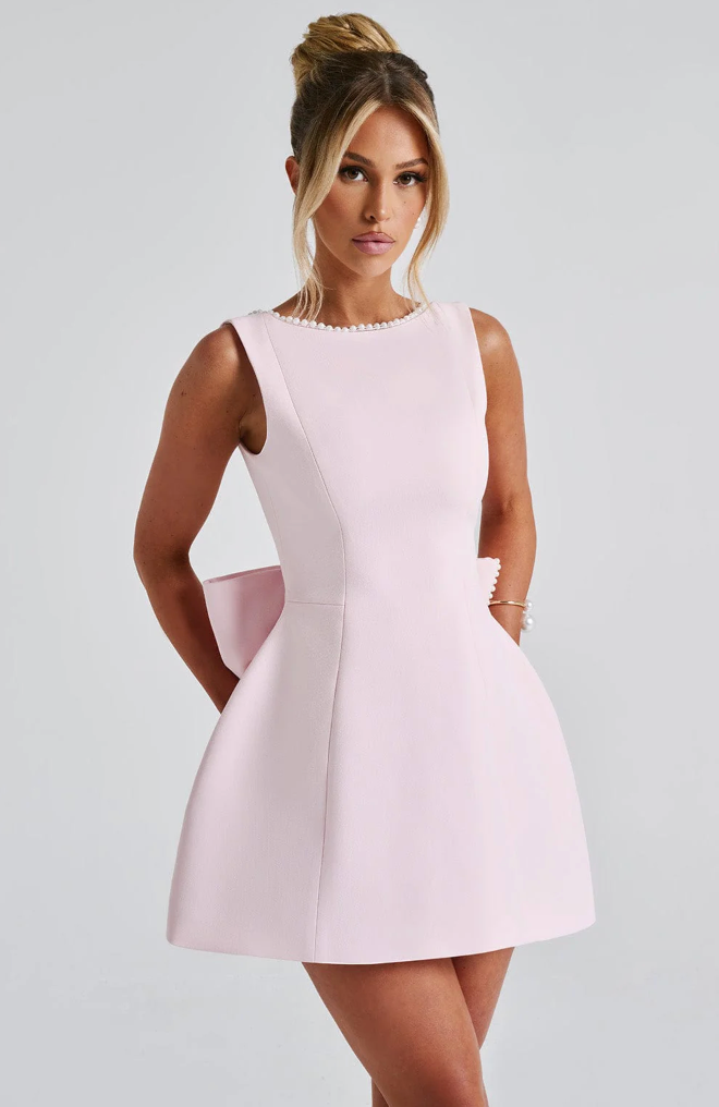 Yareli | Elegantes Schleifen Kleid