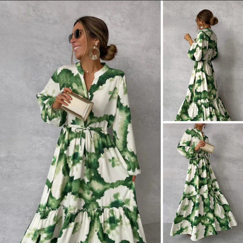Aurora – Raffiniertes Maxikleid