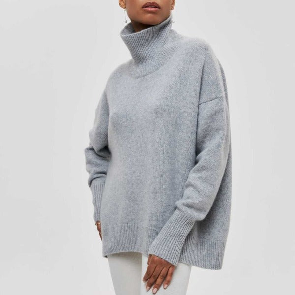 Tilda™ - übergroßer Pullover mit Rollkragen