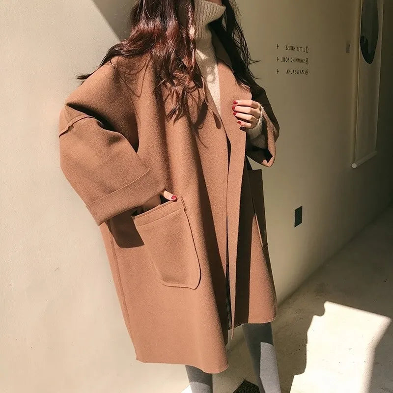 Layla - Eleganter Trenchcoat in Übergröße