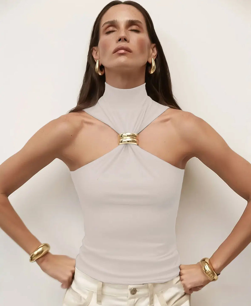 Nova Chic Ringed Top