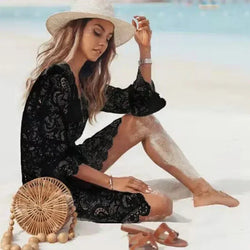 Strandüberwurf-Kleid