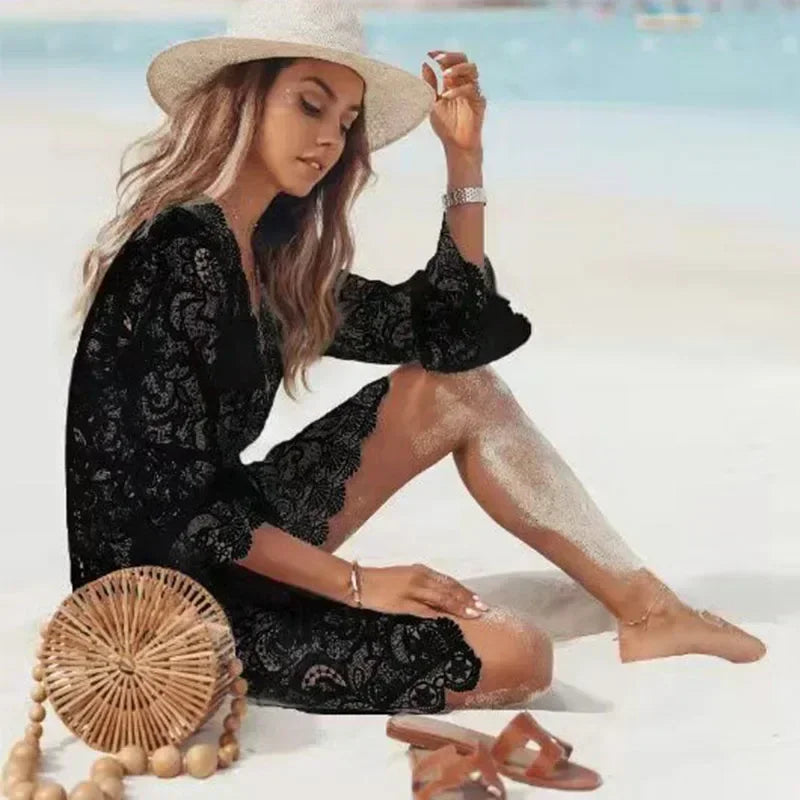 Strandüberwurf-Kleid