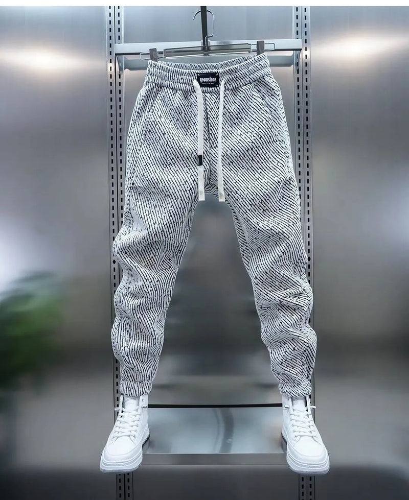Leon – Lässige Hose mit Muster