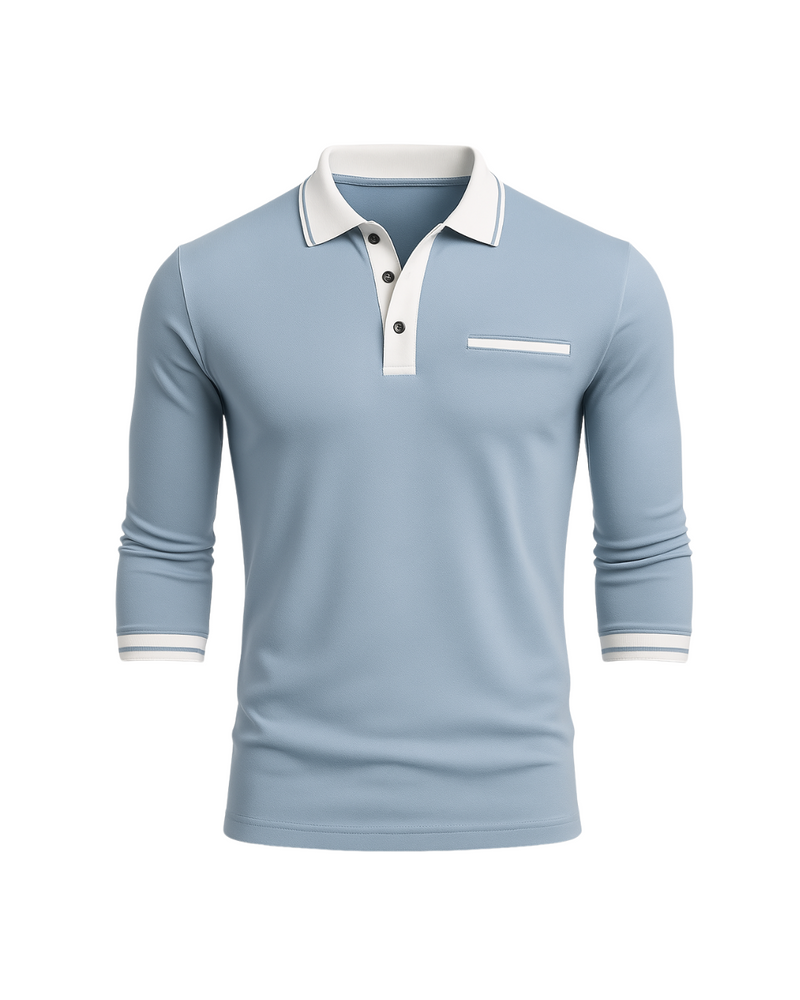 Poloshirt mit modernem Touch