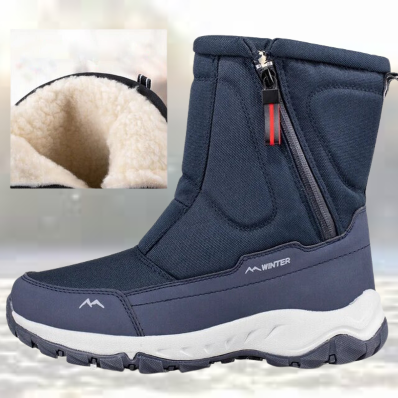 Tim - Die besten modischen Mesh Mid-Calf Schneestiefel