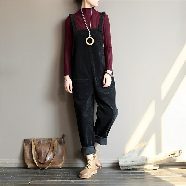 Eloise - Retro-Stil Cord-Overall