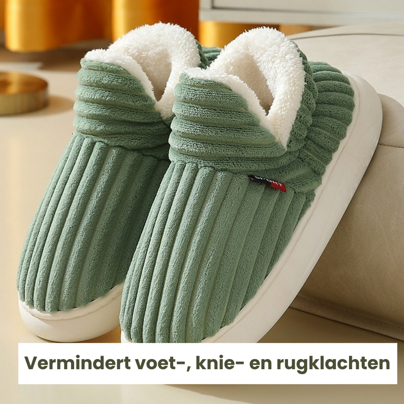 1+1 Gratis | PlushHaven - Therapeutische Fluffy Fleece Winter Sloffen