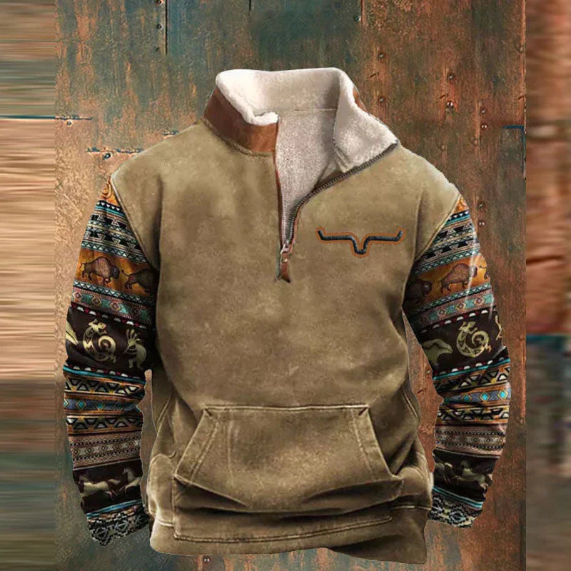 Lukas - Viertel Zip-Up Pullover