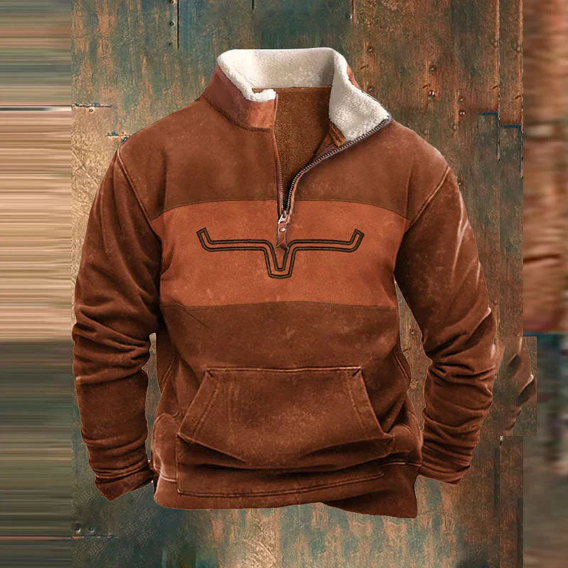 Lukas - Viertel Zip-Up Pullover