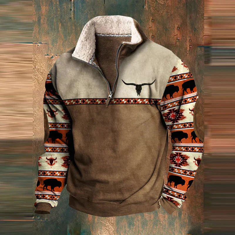 Lukas - Viertel Zip-Up Pullover