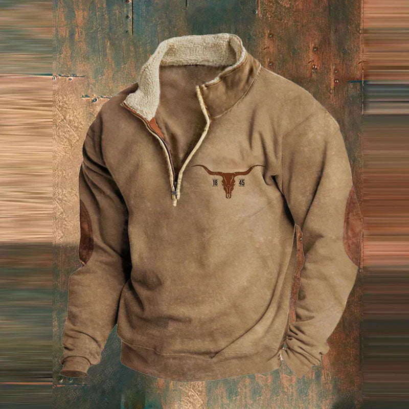 Lukas - Viertel Zip-Up Pullover