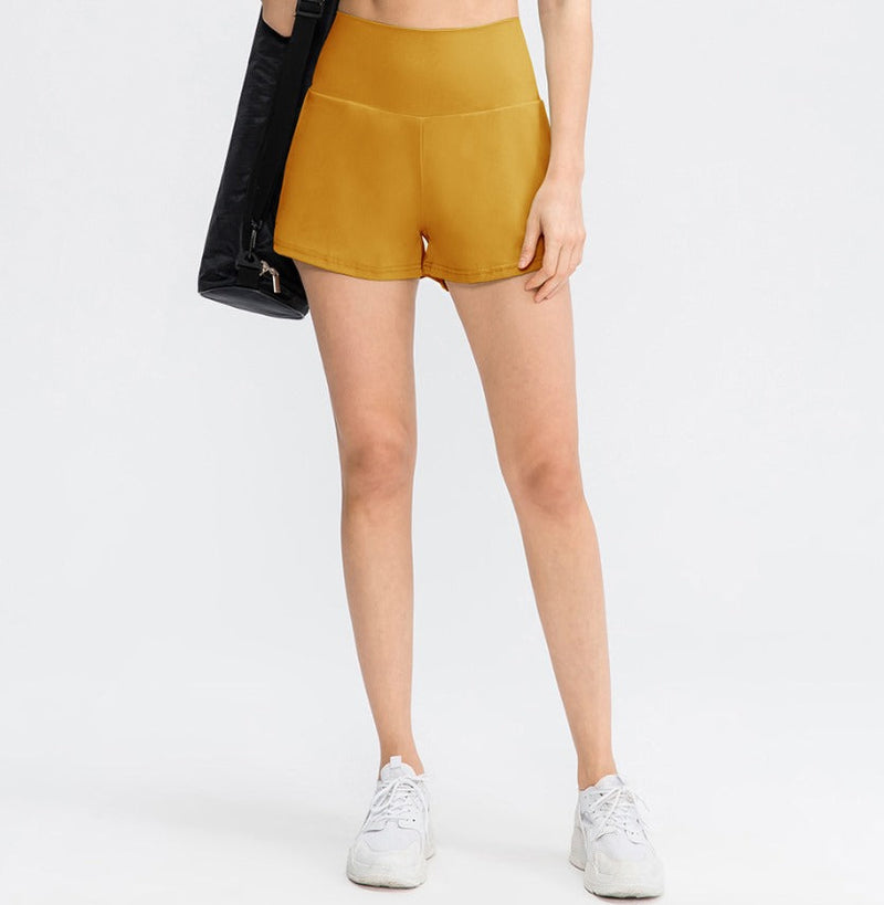 Sandra - 2-in-1-Yoga-Shorts mit Taschen