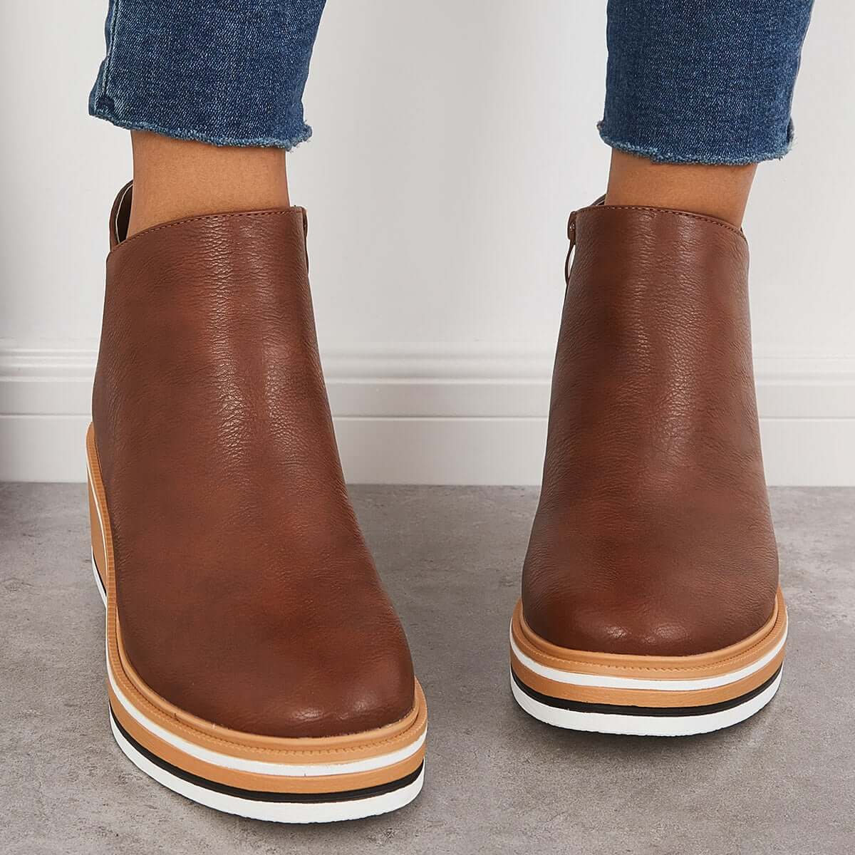 Schicke Leder-Stiefeletten für jeden Anlass