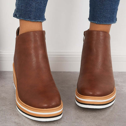 Schicke Leder-Stiefeletten für jeden Anlass