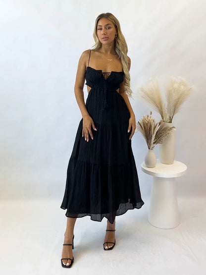 Adeline | Ärmelloses Maxi - Kleid - Livezo