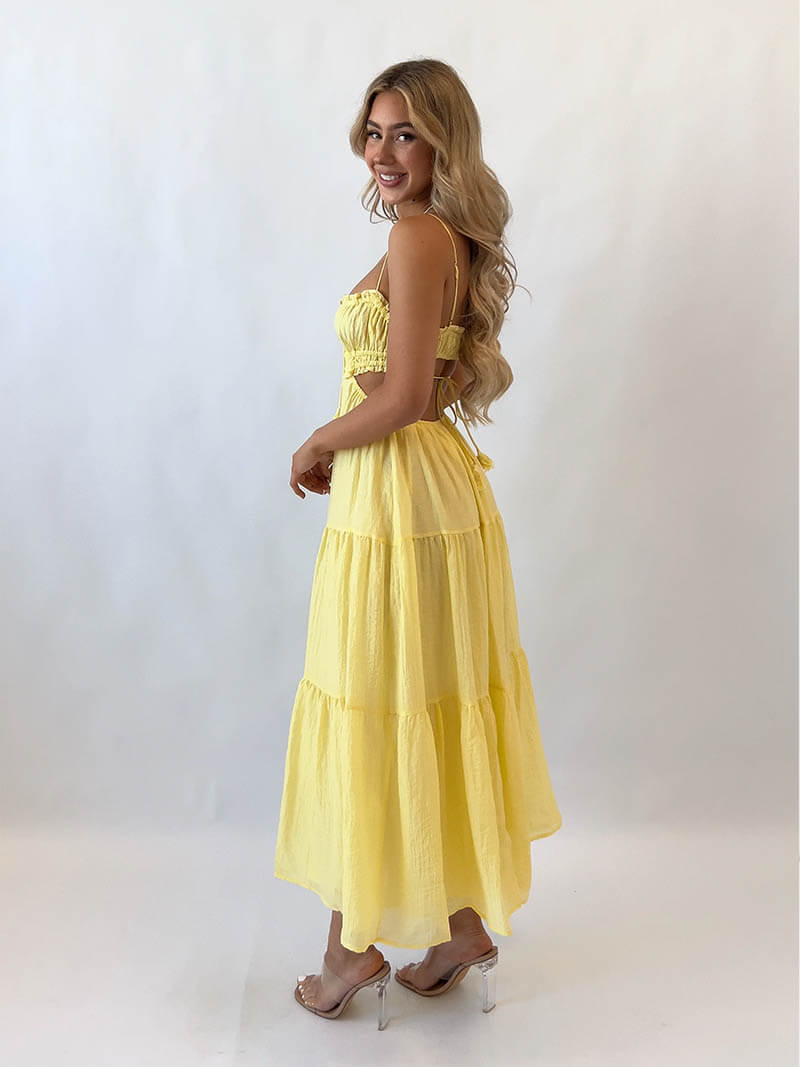 Adeline | Ärmelloses Maxi - Kleid - Livezo