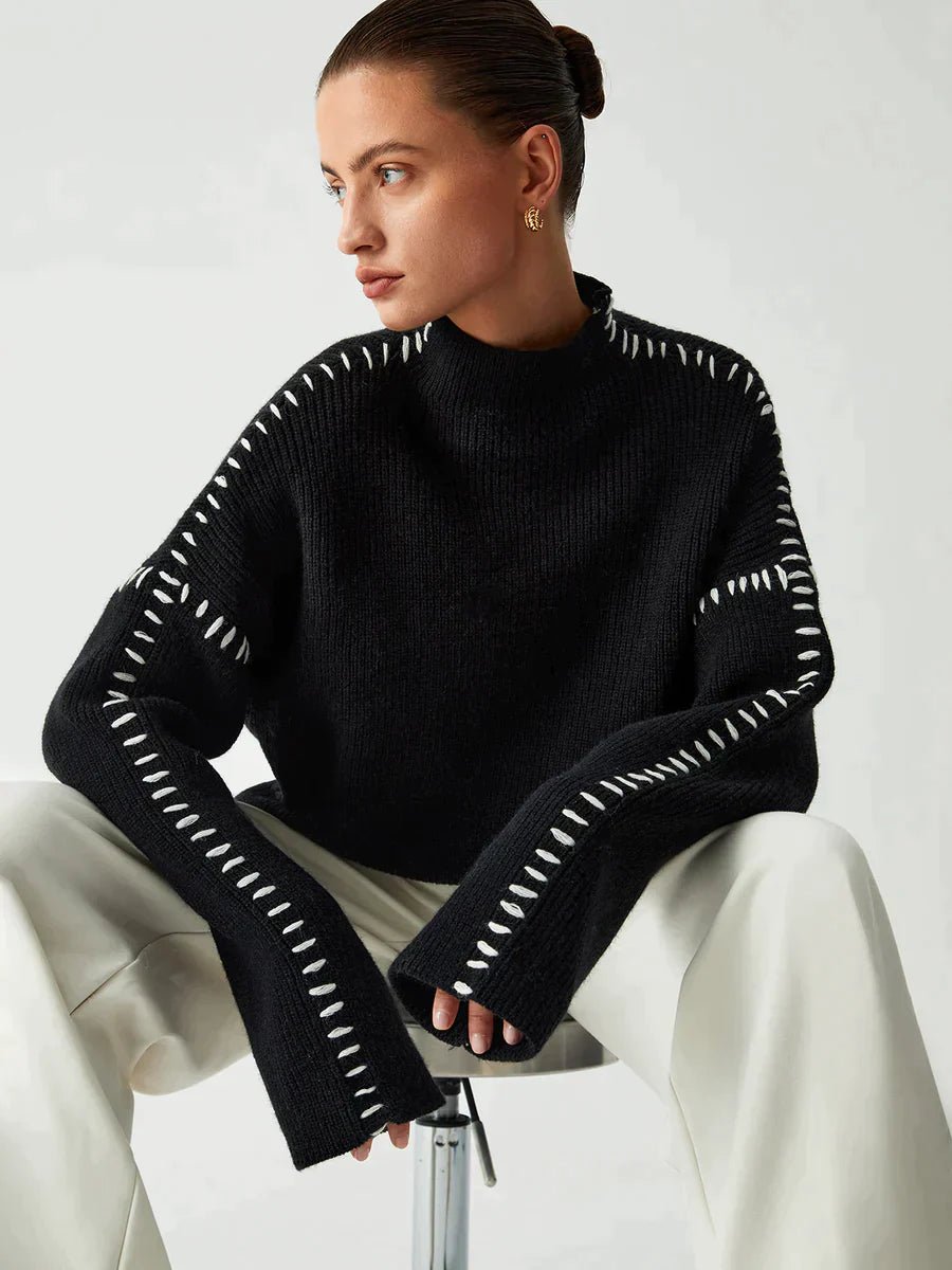 Adeline - Rollkragenpullover aus Wolle - Livezo