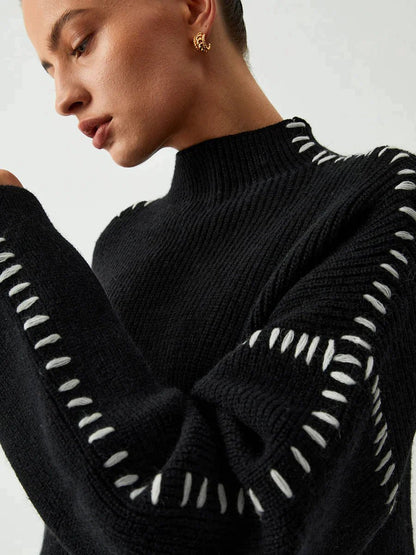 Adeline - Rollkragenpullover aus Wolle - Livezo