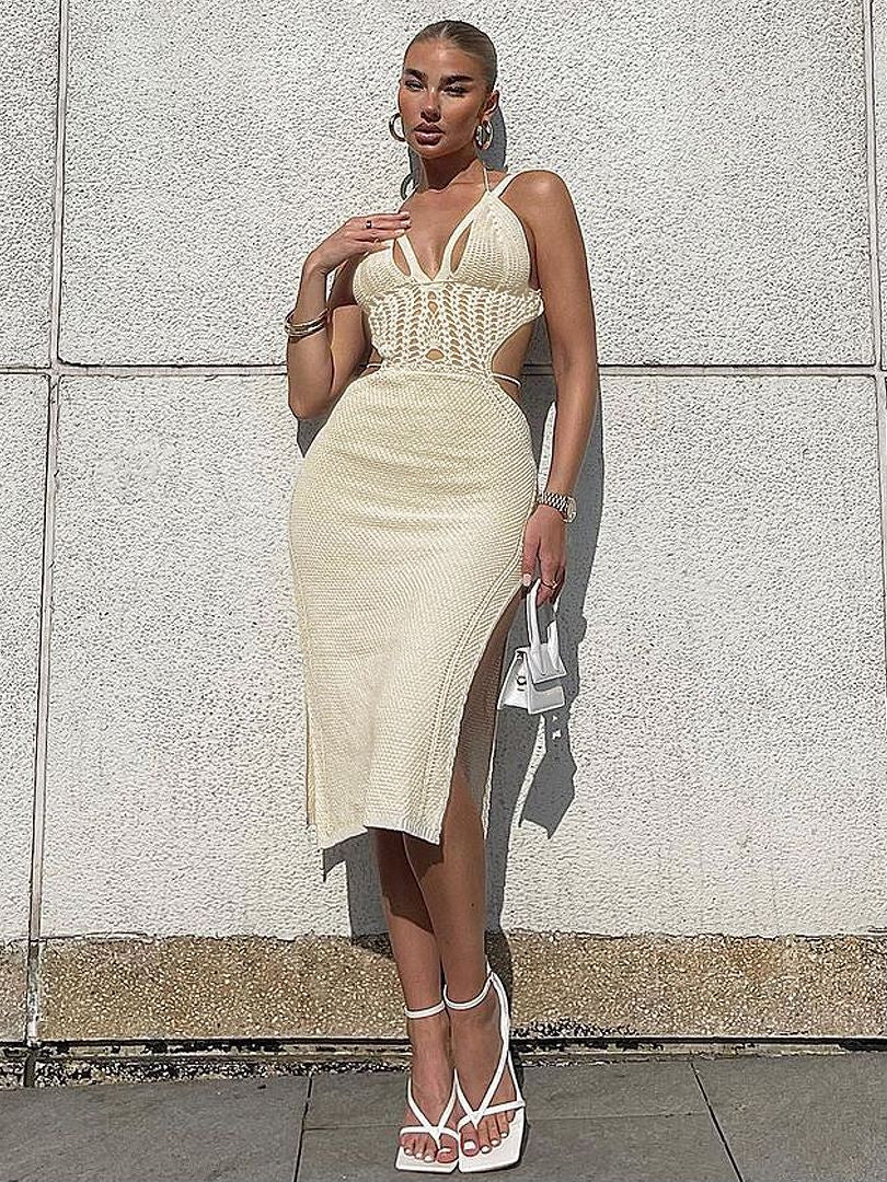 Aderyn Elegant Dress - Zeitlose Eleganz trifft auf mühelosen Stil - Livezo