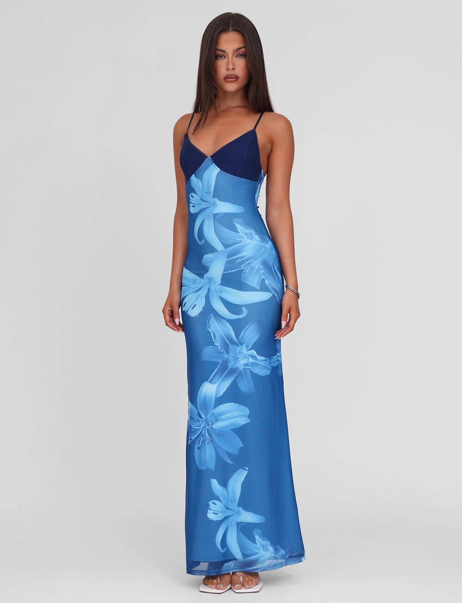 Alaina Ärmelloses Midikleid - Livezo
