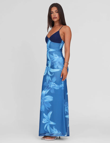Alaina Ärmelloses Midikleid - Livezo
