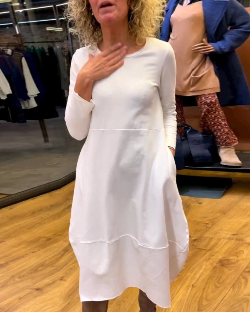ALINA – Alltagsschickes Midikleid - Livezo