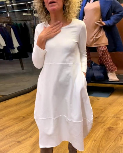 ALINA – Alltagsschickes Midikleid - Livezo