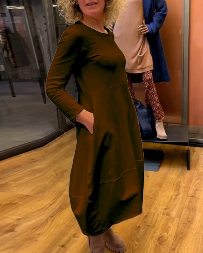 ALINA – Alltagsschickes Midikleid - Livezo