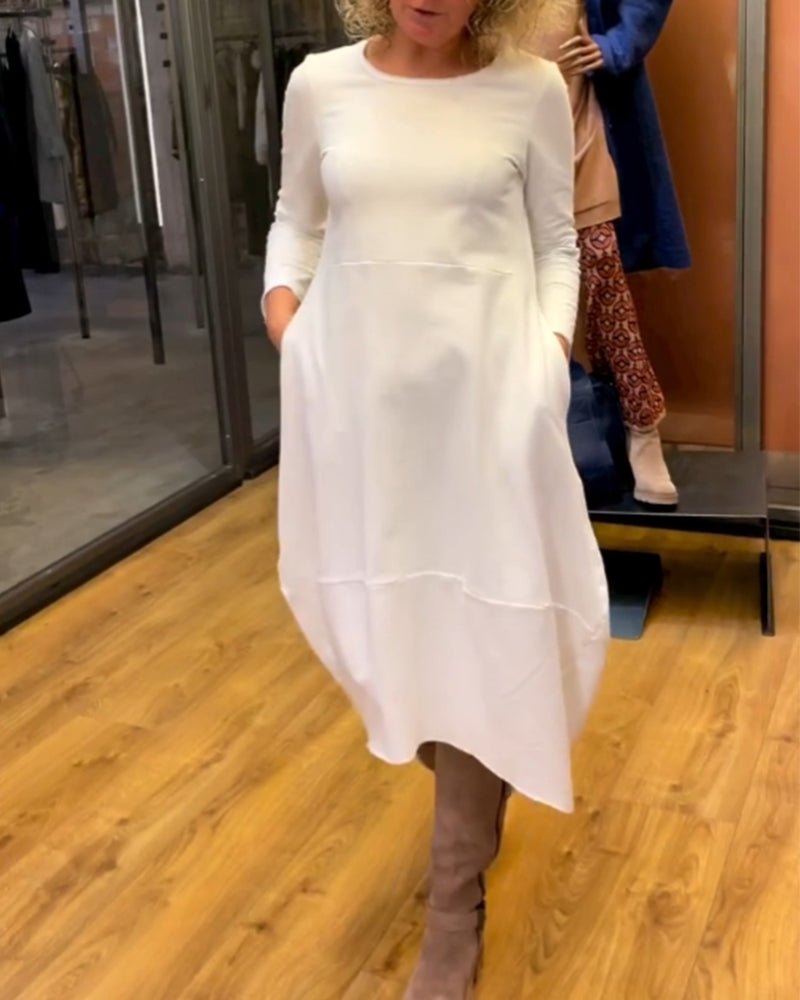 ALINA – Alltagsschickes Midikleid - Livezo