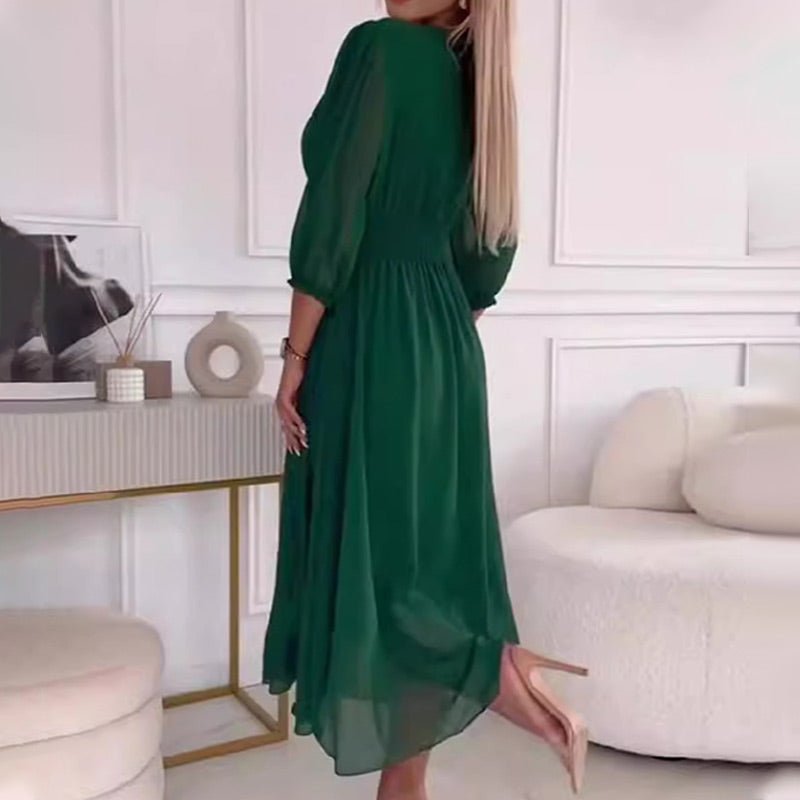 Alina – Chiffon - Poesie Kleid - Livezo
