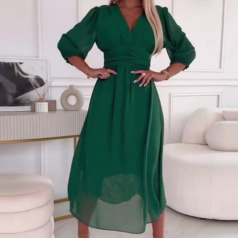 Alina – Chiffon - Poesie Kleid - Livezo