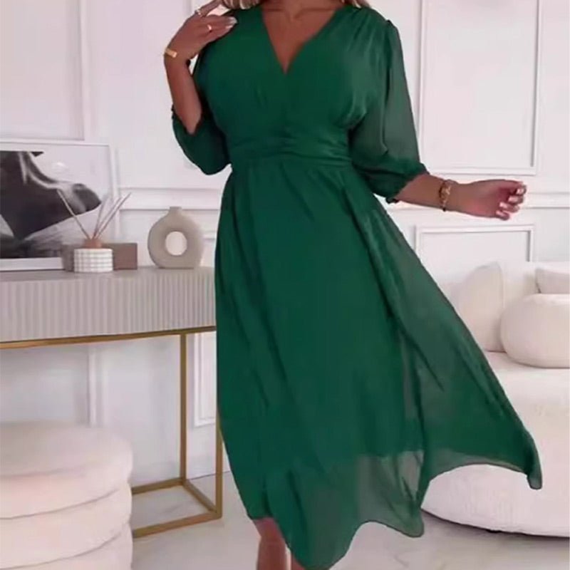 Alina – Chiffon - Poesie Kleid - Livezo