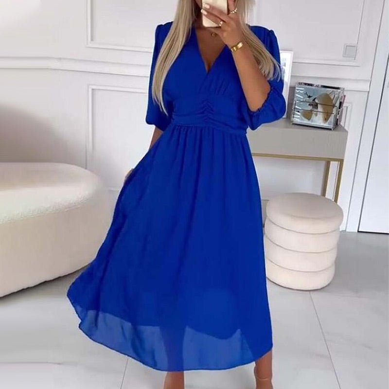 Alina – Chiffon - Poesie Kleid - Livezo