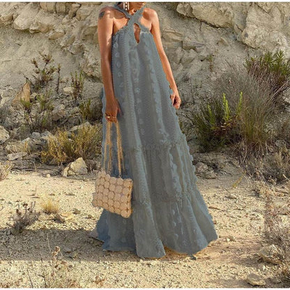 Angelina - Maxikleid mit Blumenmuster - Livezo