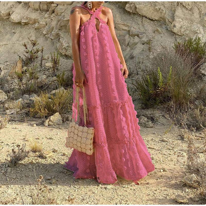 Angelina - Maxikleid mit Blumenmuster - Livezo