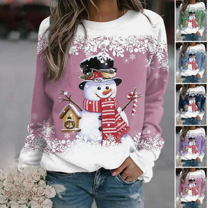 Anneliese - Schneemann Weihnachtspulli - Livezo