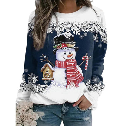 Anneliese - Schneemann Weihnachtspulli - Livezo