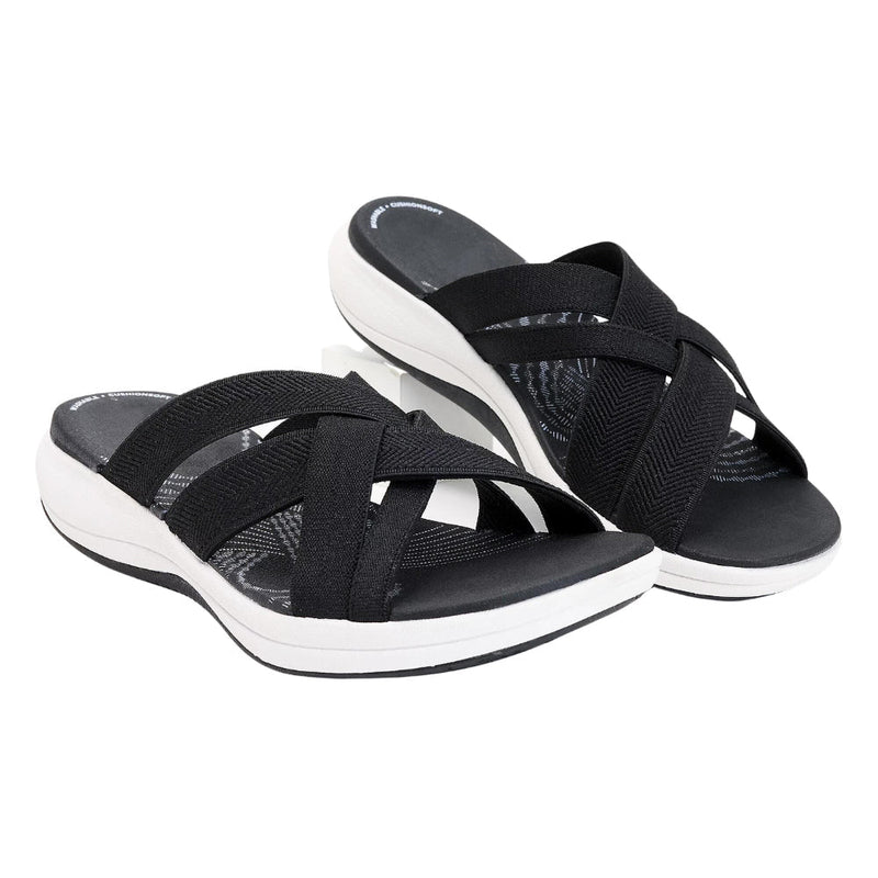 Atmungsaktive elegante orthopädische Sandalen für Damen - Livezo