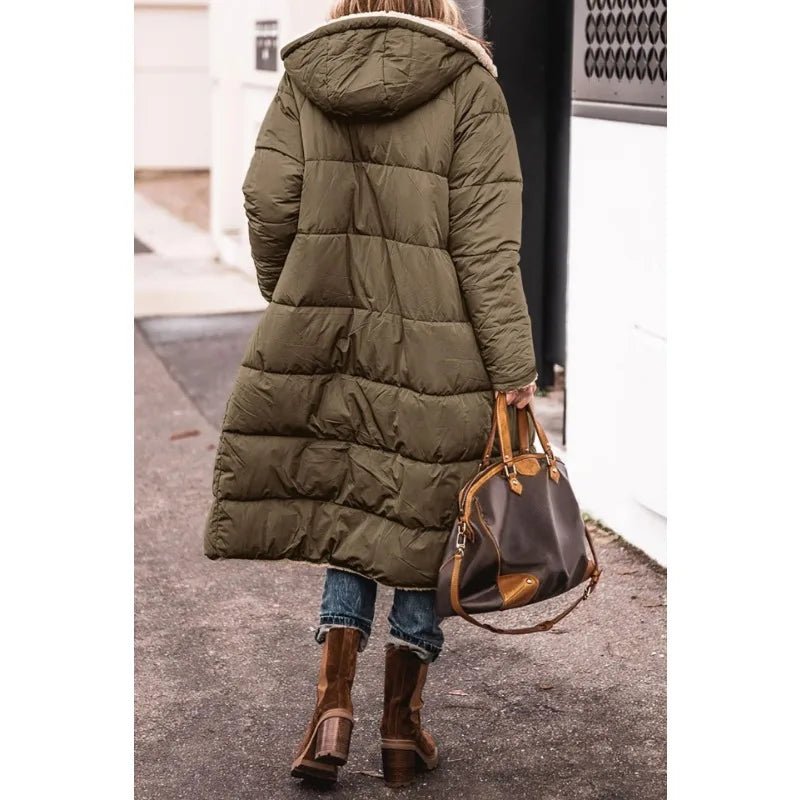 Augusta - Langer Winterparka mit Kapuze - Livezo