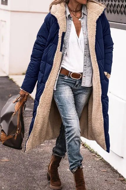 Augusta - Langer Winterparka mit Kapuze - Livezo