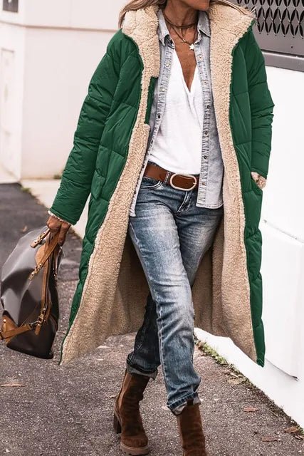 Augusta - Langer Winterparka mit Kapuze - Livezo